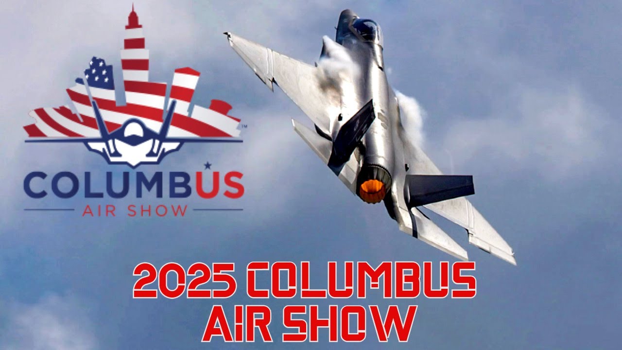 2025 Columbus Air Show Full Show 4K