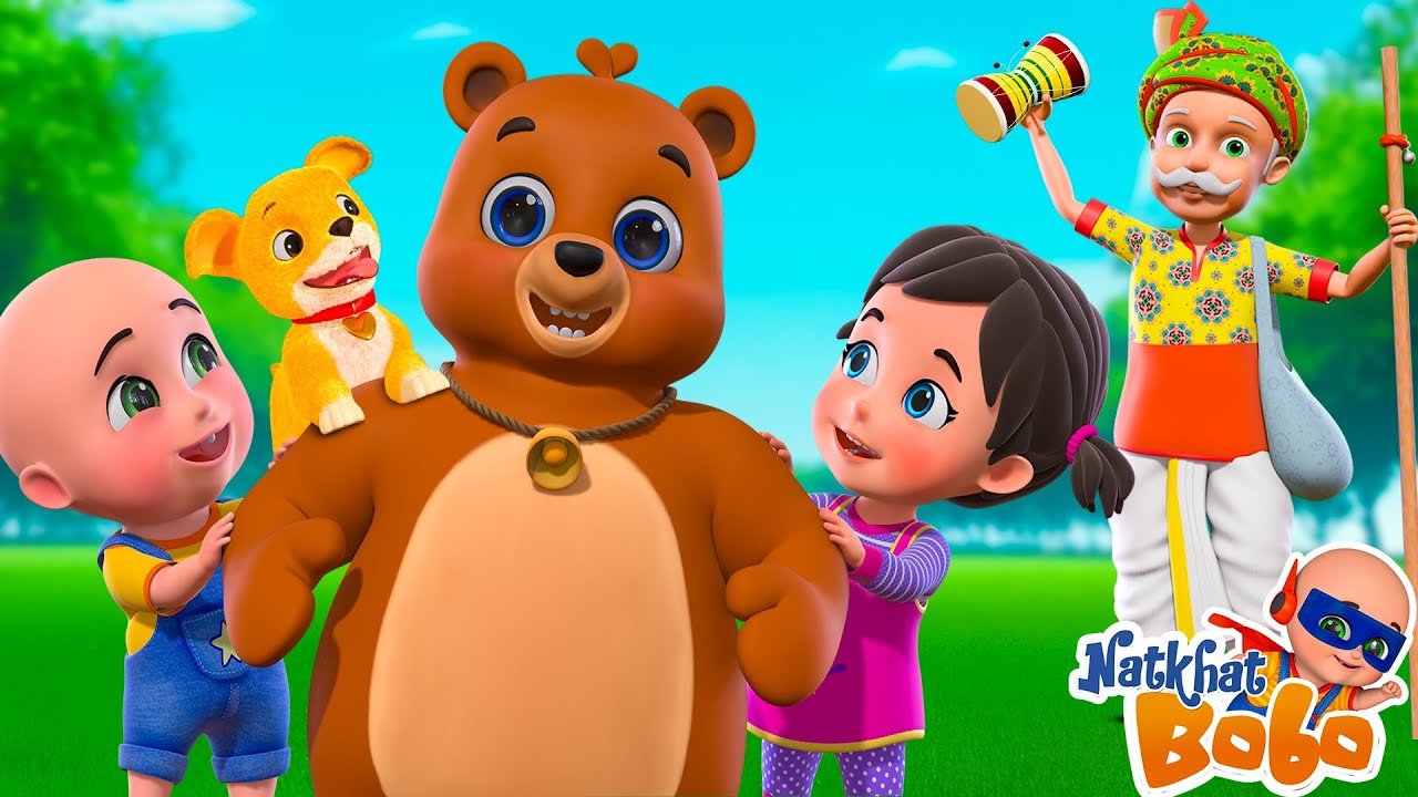 Kalu Madari Aaya - कालू मदारी आया + More Hindi Nursery Rhymes and Kids song | Hindi Balgeet Toddler
