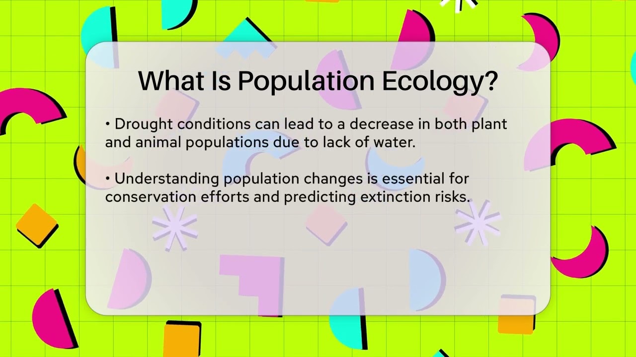 What Is Population Ecology? - Ecosystem Essentials
