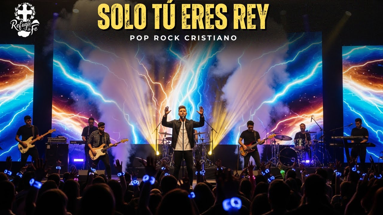 POP ROCK CRISTIANO – Solo Tú Eres Rey | Música de Alabanza y Adoración en Vivo