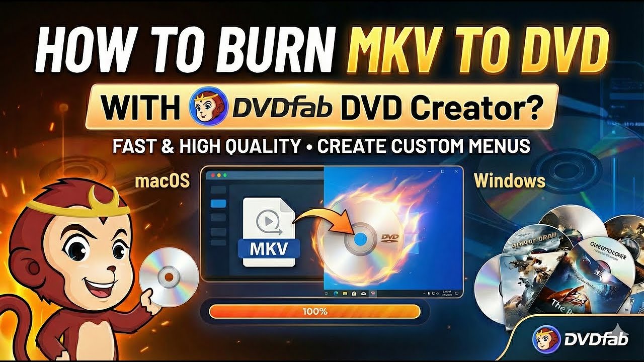 How to Burn MKV to DVD with DVDFab DVD Creator?