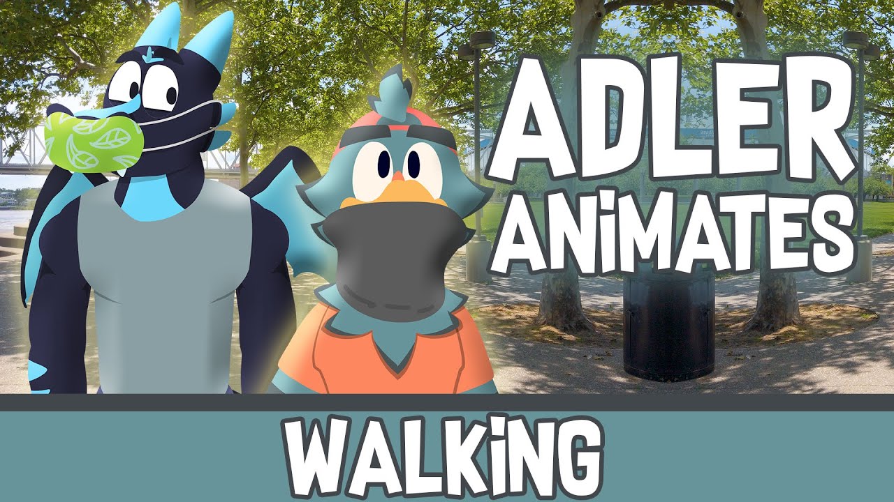 Walking - Adler Animates - S1 - EP. 12