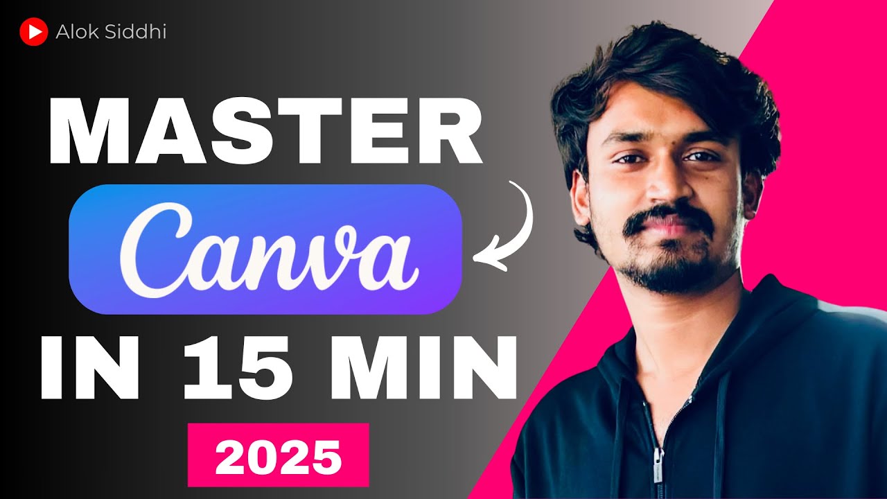 Canva Tutorial  - Design Like a Pro in 2025 🎨 | Step-by-Step Guide कैनवा ट्यूटोरियल हिंदी में...😍