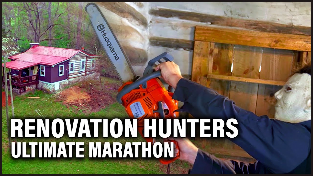 Tearing Down a Cabin Full of Rot | Renovation Horrors Marathon