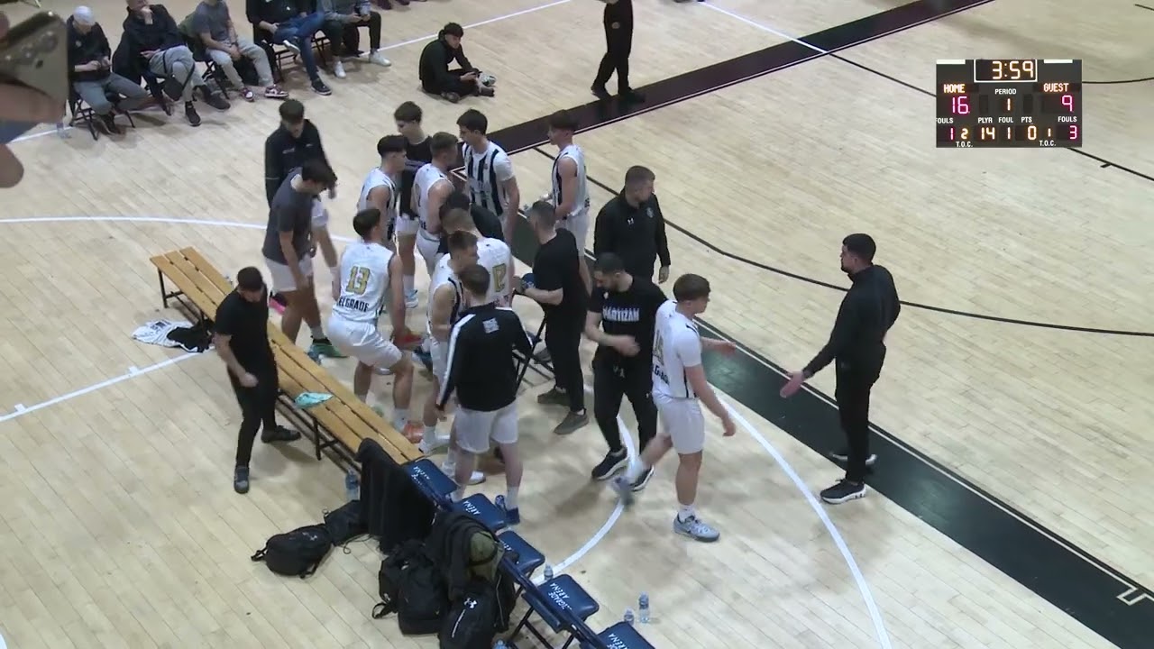 Juniorska liga Srbije: Partizan - FMP 65:71 / 22. kolo (06.04.2025.)