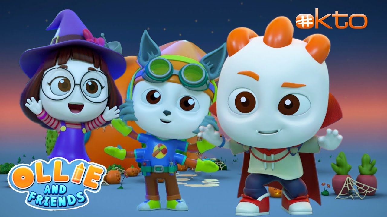 Trick or Treat! Halloween is SO FUN on Ollipolis! | Ollie and Friends S7E22 | @mediacorpokto