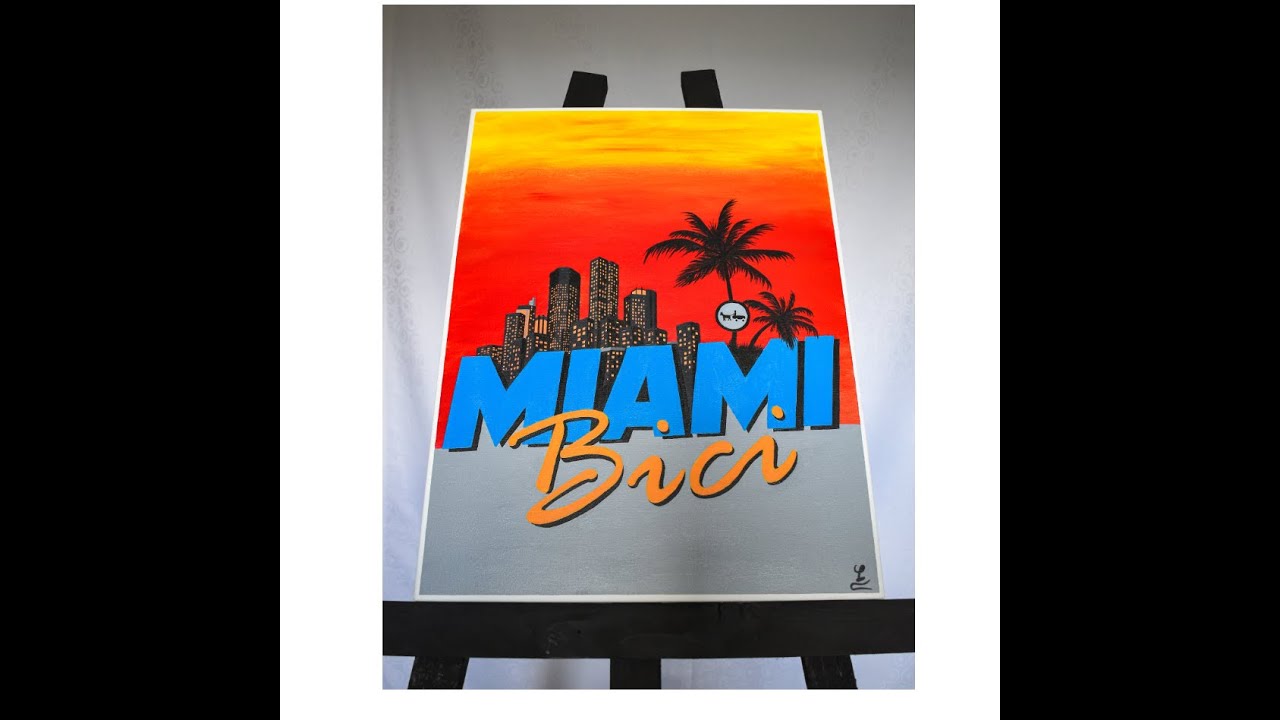 Miami Bici / Tutorial Pictura