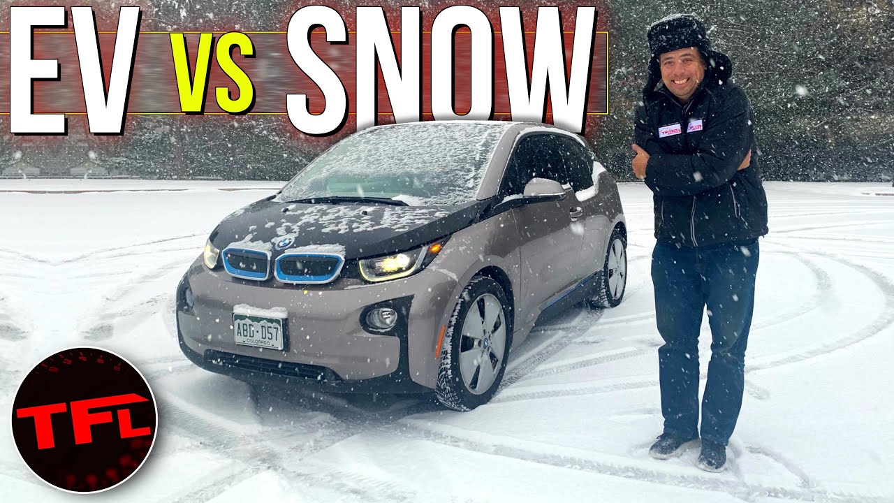 The BMW i3 Is Not As Terrible As You'd Think In The Snow...But Can It Do Doughnuts?