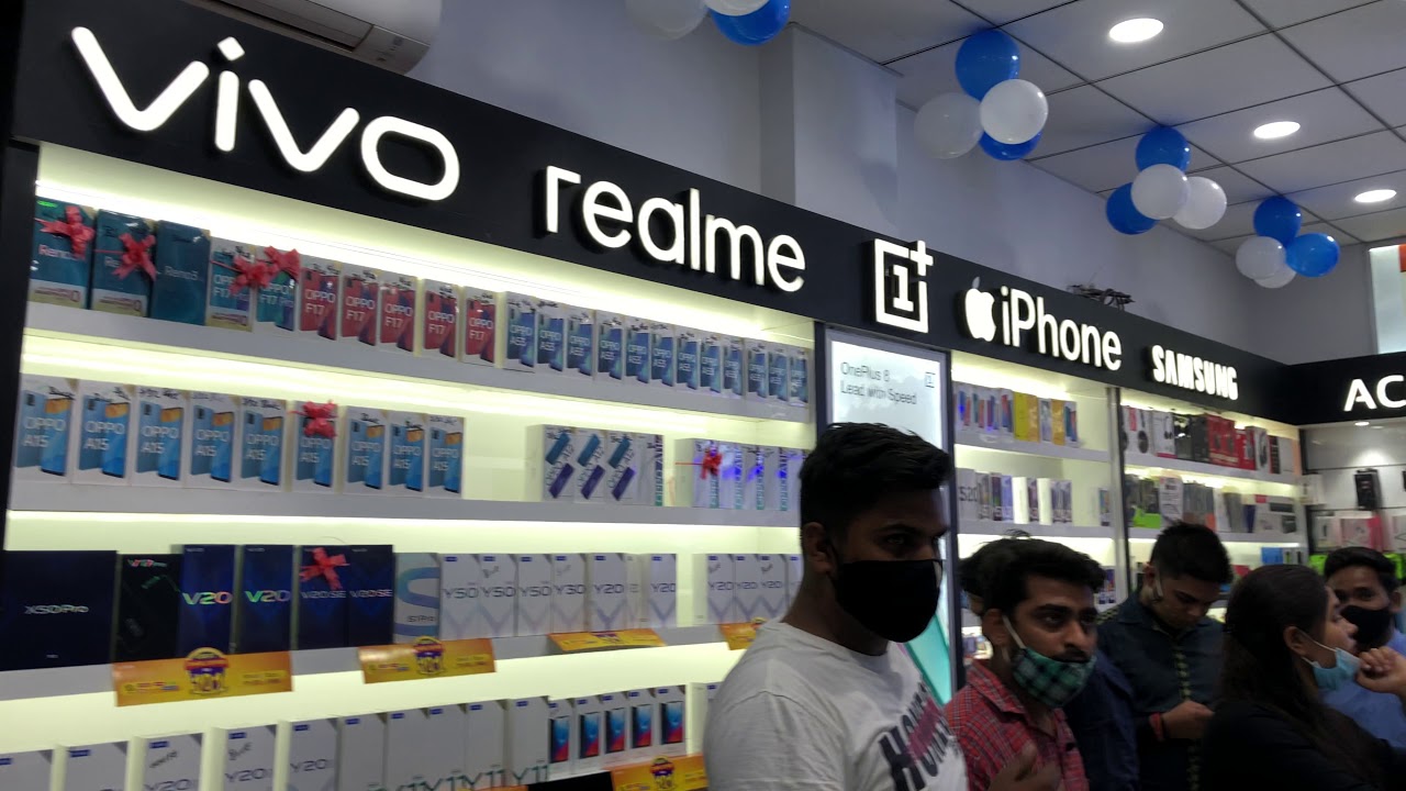 ( New fone zone )Mobile Showroom interior design , For more Videos please like & (subscribe)