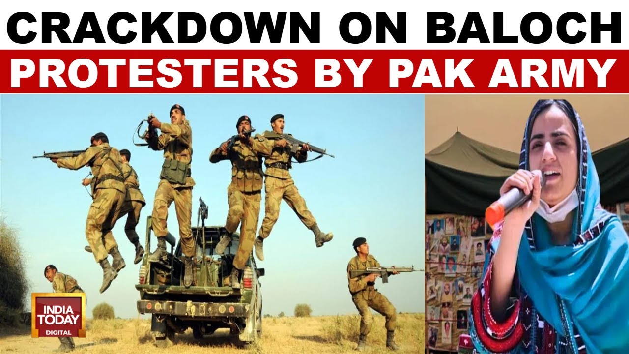 Pakistani Army Cracks Down On Baloch Protesters In Quetta | Pakistan News | India Today News