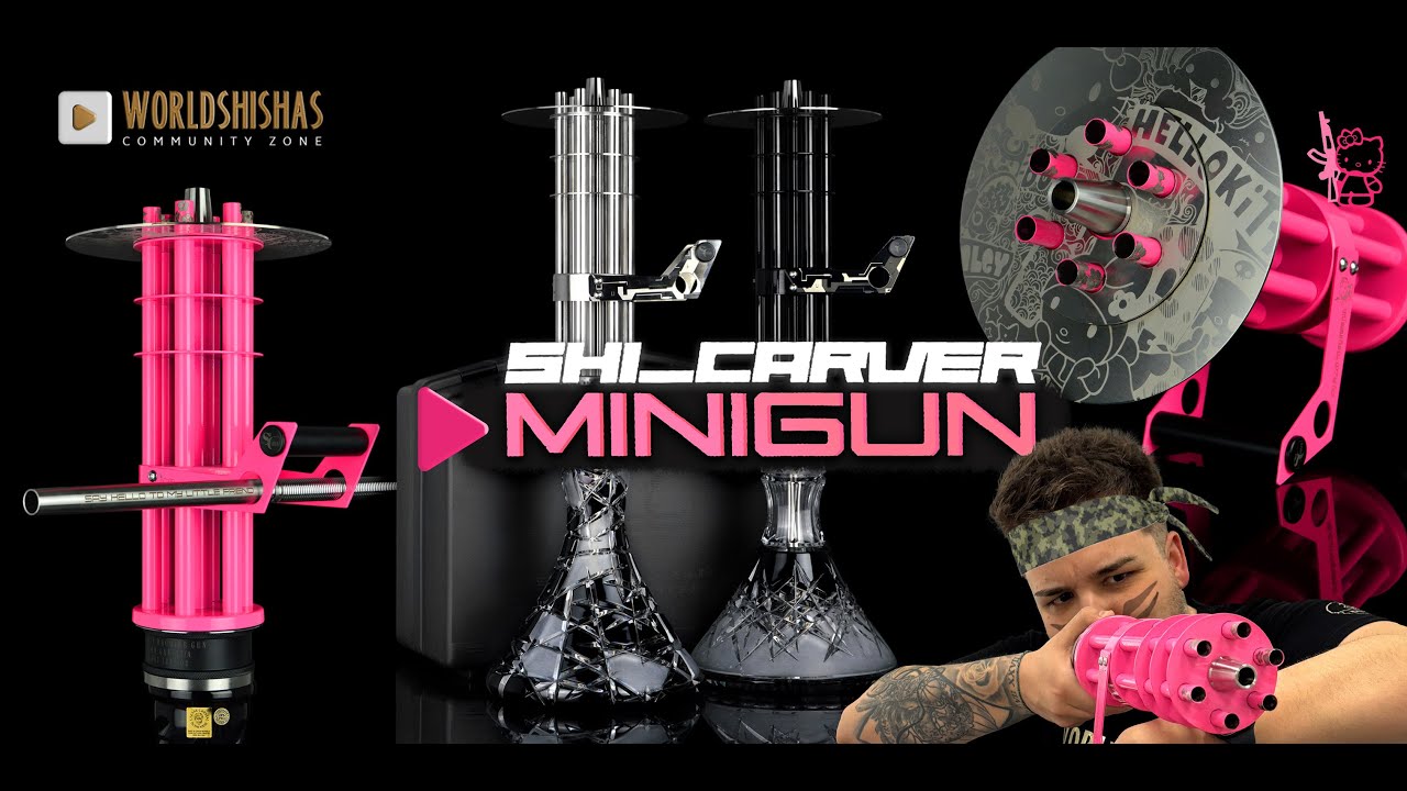 SHI CARVER MINIGUN💥 | Características y novedades 2024 {Pink Edition} 😸🔫