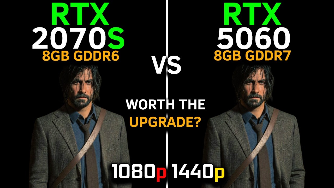 RTX 2070 Super vs RTX 5060 | Test in 13 Games at 1080p, 1440p | Worth The Upgrade In 2026?