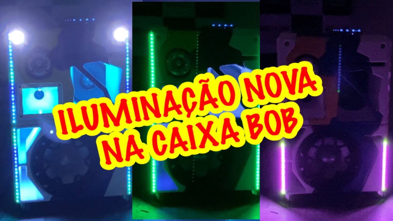 INSTALAÇÃO DOS LED VU NA CAIXA BOB DO NOSSO CLIENTE,(((☢️impactosom))) #somautomotivo #vocesabia