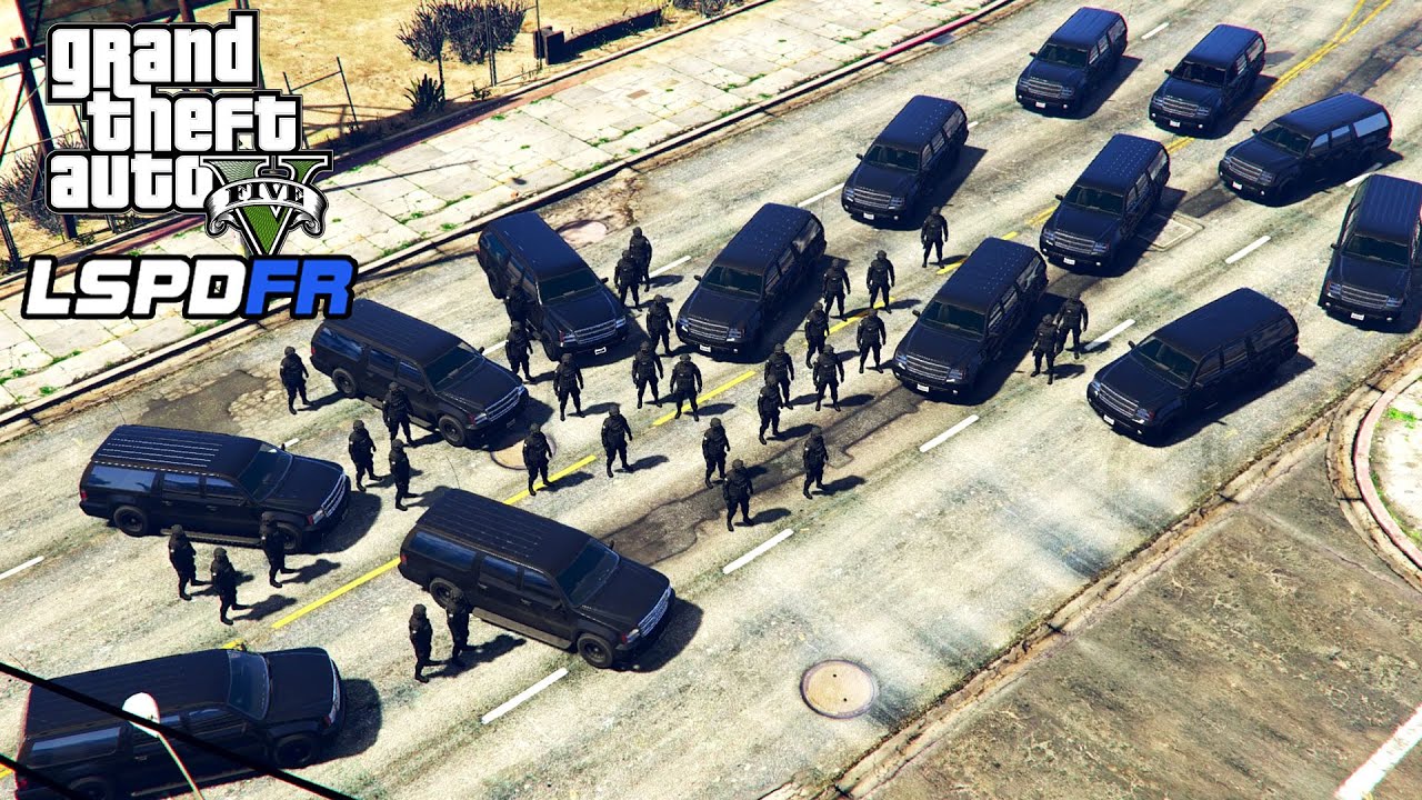 GTA 5 - LSPDFR Playing As A Cop Episode #86: SWAT Patrol 21: Calling All Cars (HUGE SHOOTOUT)
