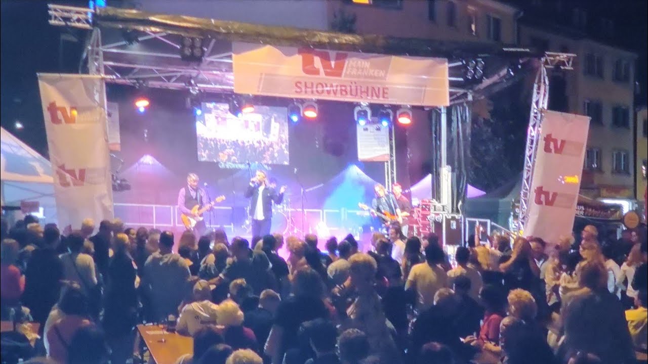 tvm - Medien | TV Mainfranken  Showb&uuml;hne am Samstag Abend beim Stadtfest W&uuml;rzburg 2019 rockt