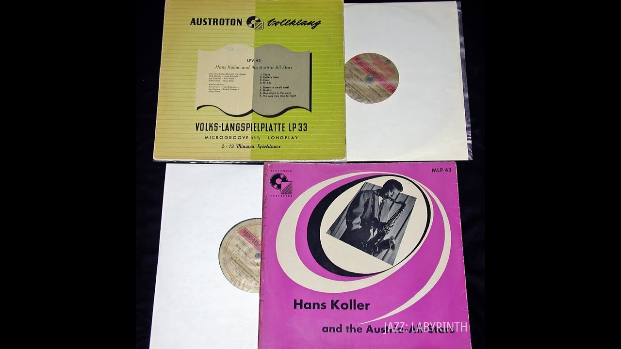 Hans Koller And The Austria All Stars - Ger Austroton LPV 43 10inch LP FULL