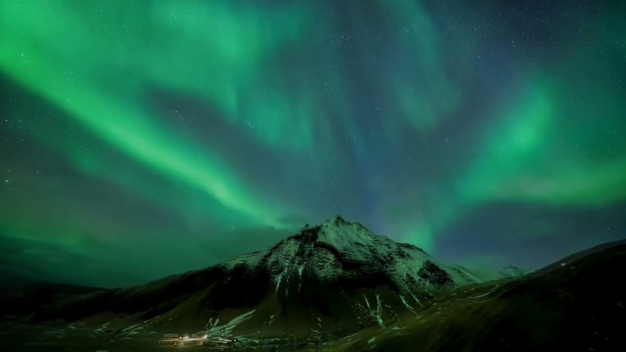 Mountain Stillness & Aurora Light | 963 Hz Crown Chakra Healing Sound Journey (1:11:11)