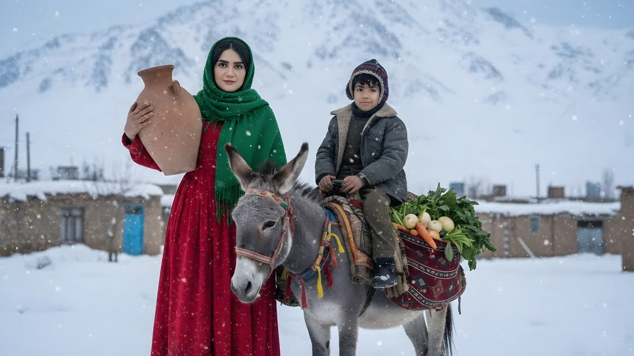 Surviving Winter in Iran's Forgotten Mountain Village