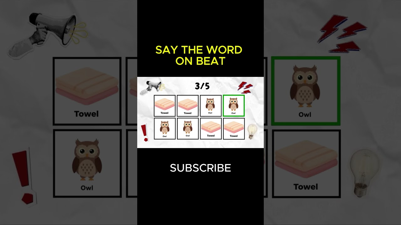 Say The Word on Beat Challenge  