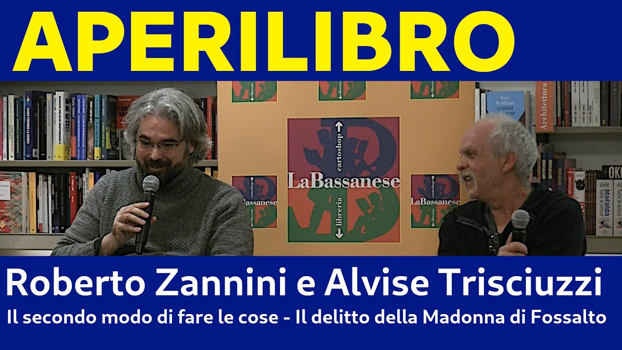 Aperilibro - Roberto Zannini e Alvise Trisciuzzi @valdotv #valdotv