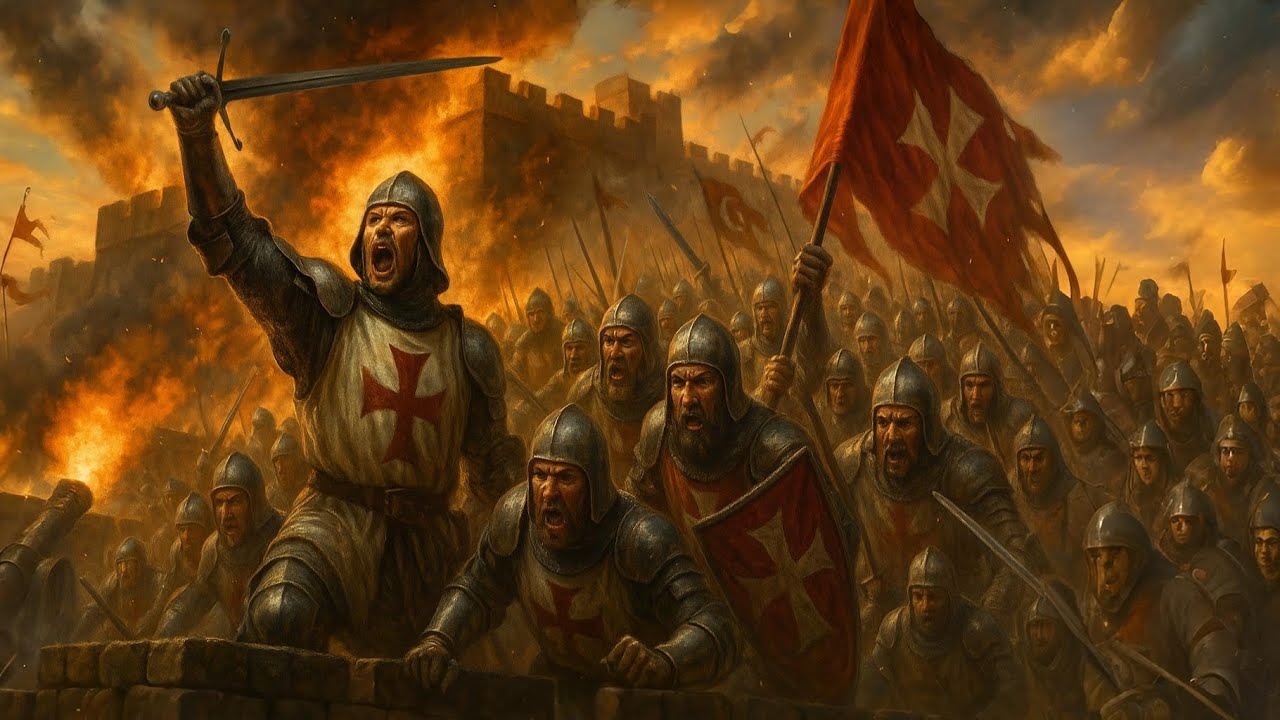 The Battle of Malta — 800 Knights Against an Empire (1565) | Strange History for Sleep