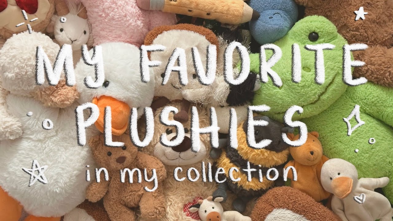Мои 10 самых любимых плюшевых игрушек! 🧸 Build-a-Bears, Webkinz и Jellycats