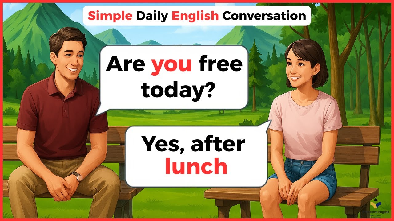 Simple English Conversation for Beginners | English Speaking Practice