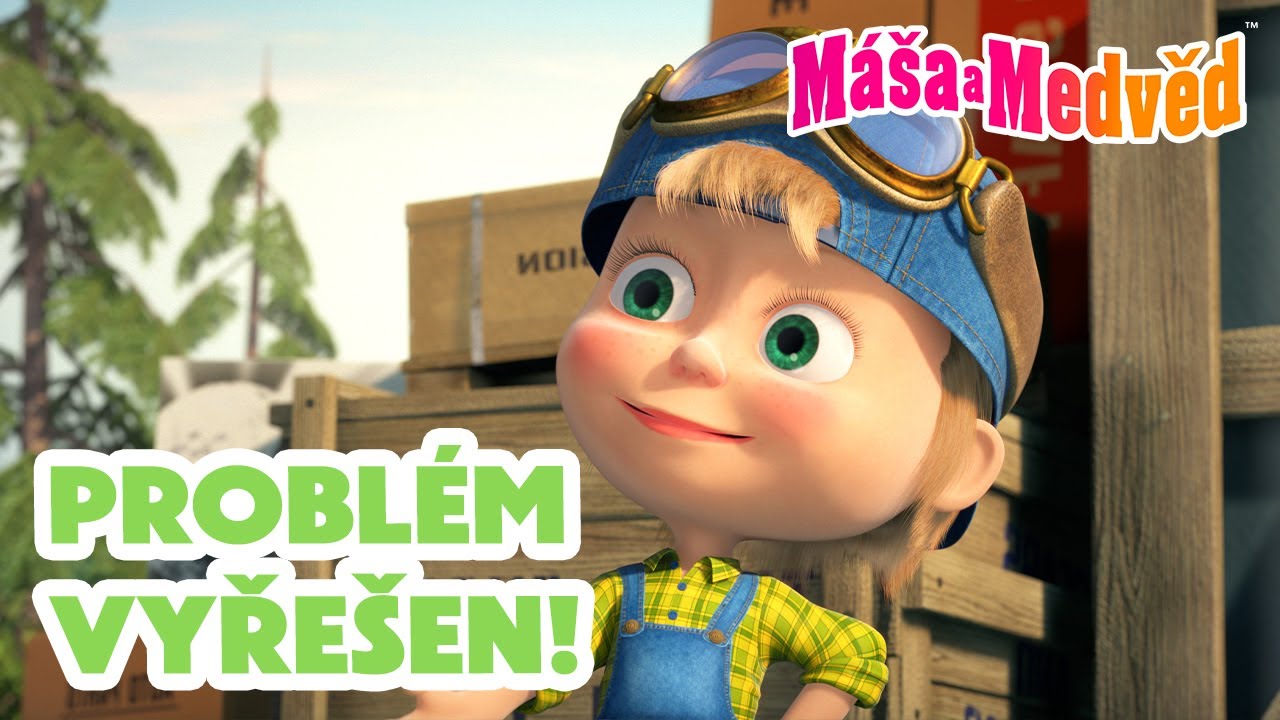Máša a Medvěd 🐻👧 Problém vyřešen! 😉✅ Kolekce epizod 🎬