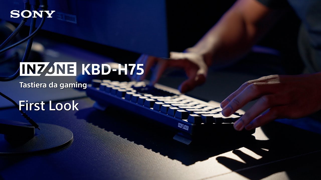 Prima occhiata: tastiera da gioco Sony INZONE KBD-H75