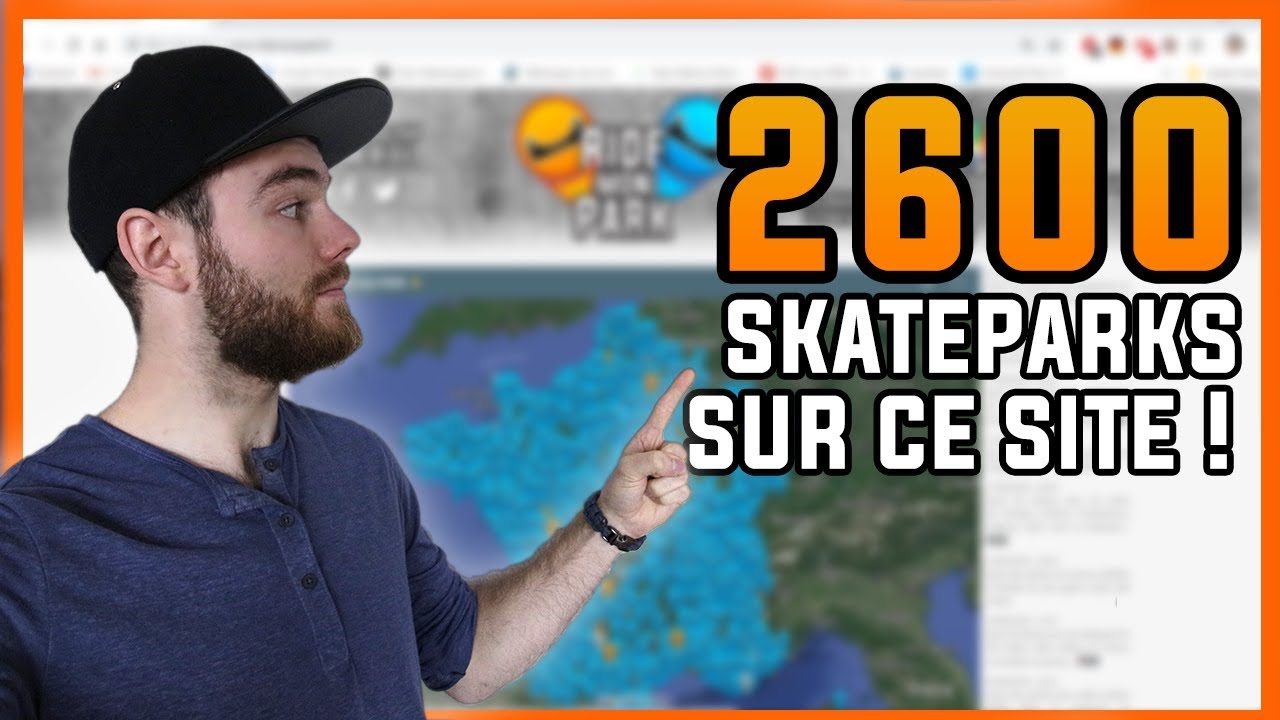 LE MEILLEUR SITE POUR TROUVER UN SKATEPARK ? #RIDEmonPARK
