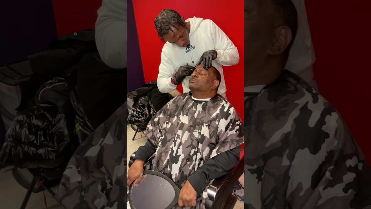 Watch this transformation💈✂️🔥 