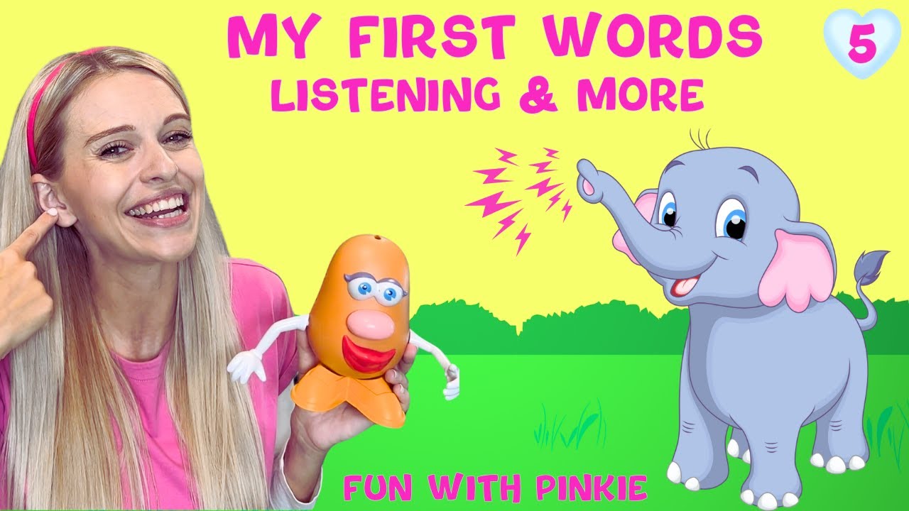 First Words 5 - Proven Method for Fun Toddler Learning! Trusted Behavioral Therapist.