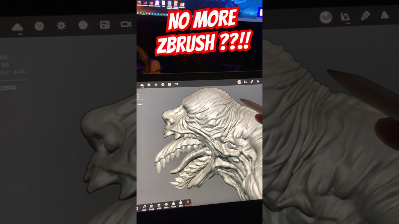 No More Zbrush? Best sculpting app till now ! 