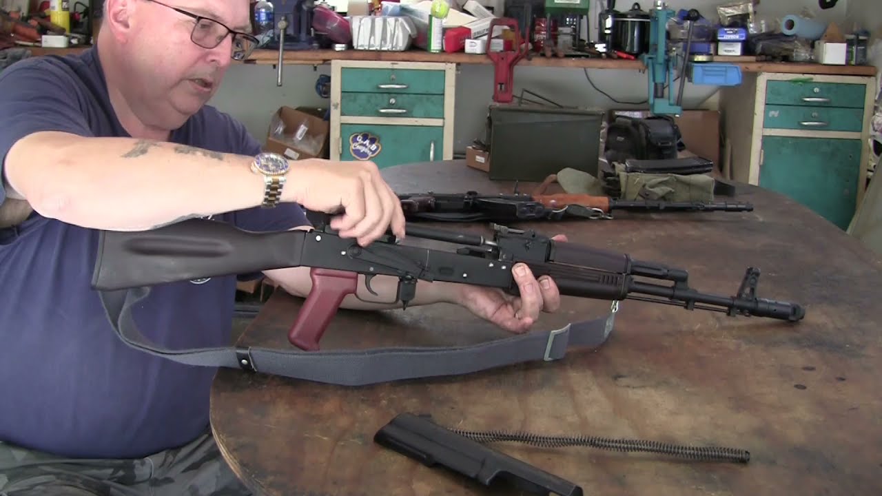 Cleaning AK 74 after using corrosive ammo take down instruct