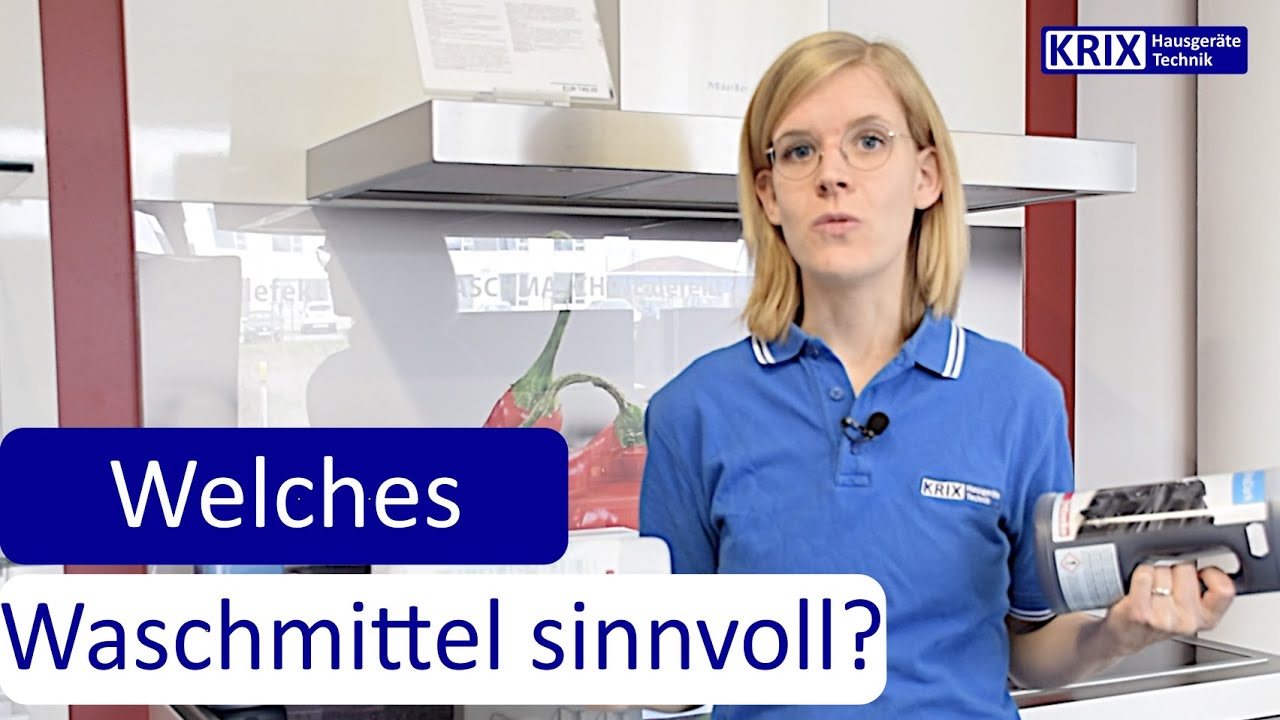 WELCHES Waschmittel brauche ich WIRKLICH?
