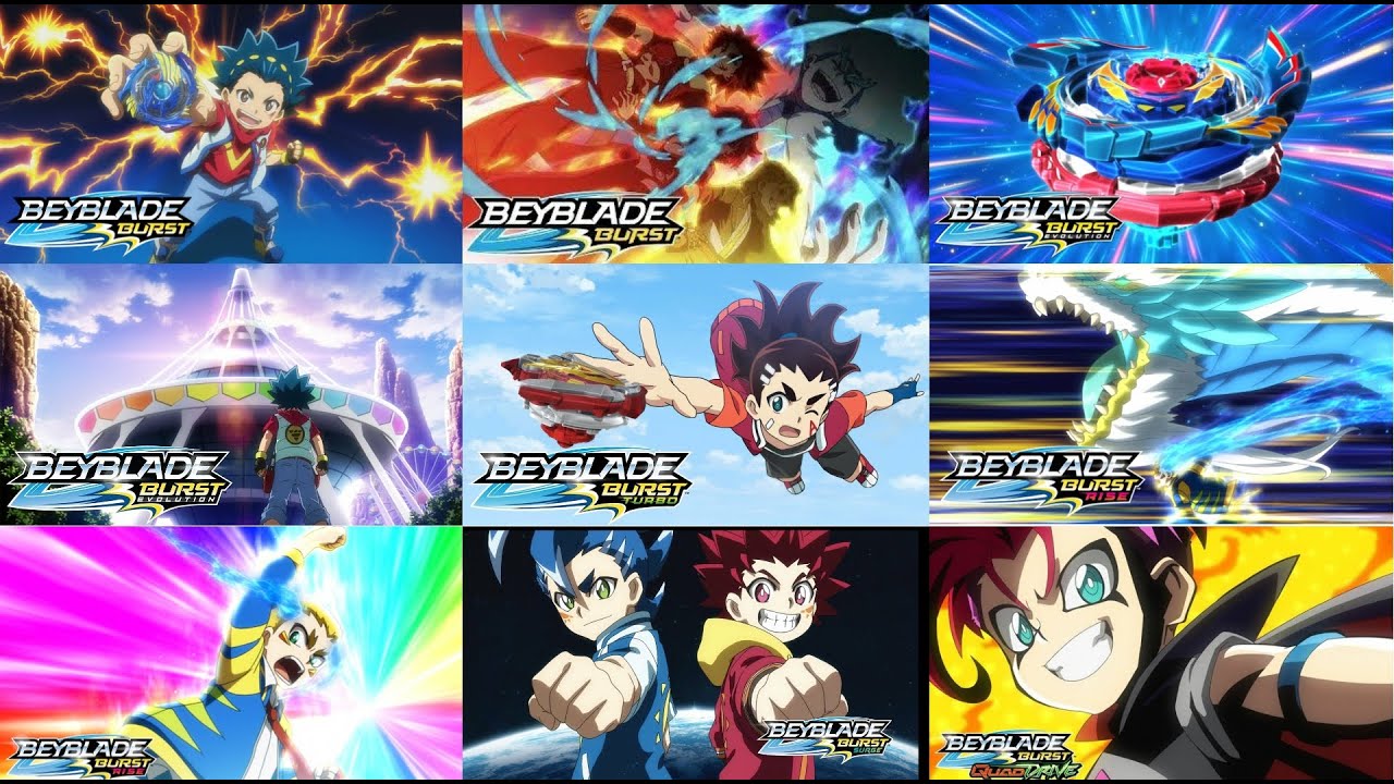 Beyblade Burst All Full Theme Songs And Side Songs | Beyblade Burst Season 1-6