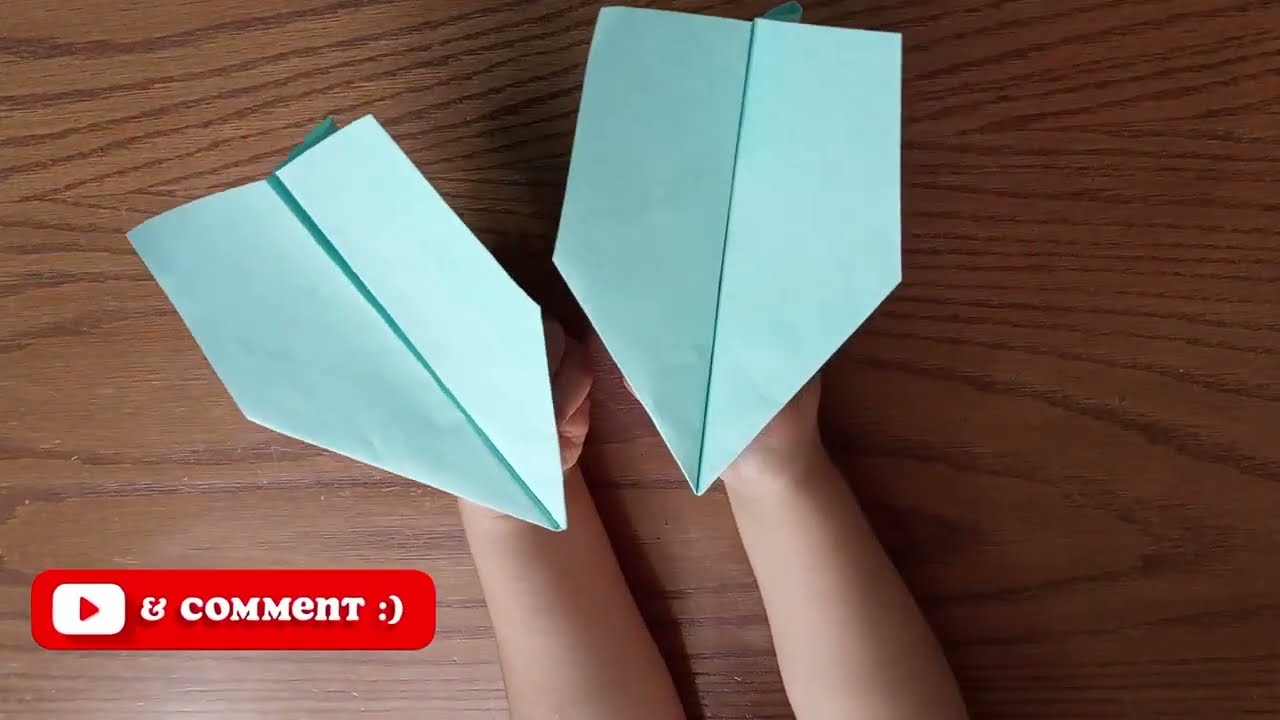 FLIES OVER 100 FEET! How to Make the BEST Easy Paper Airplane