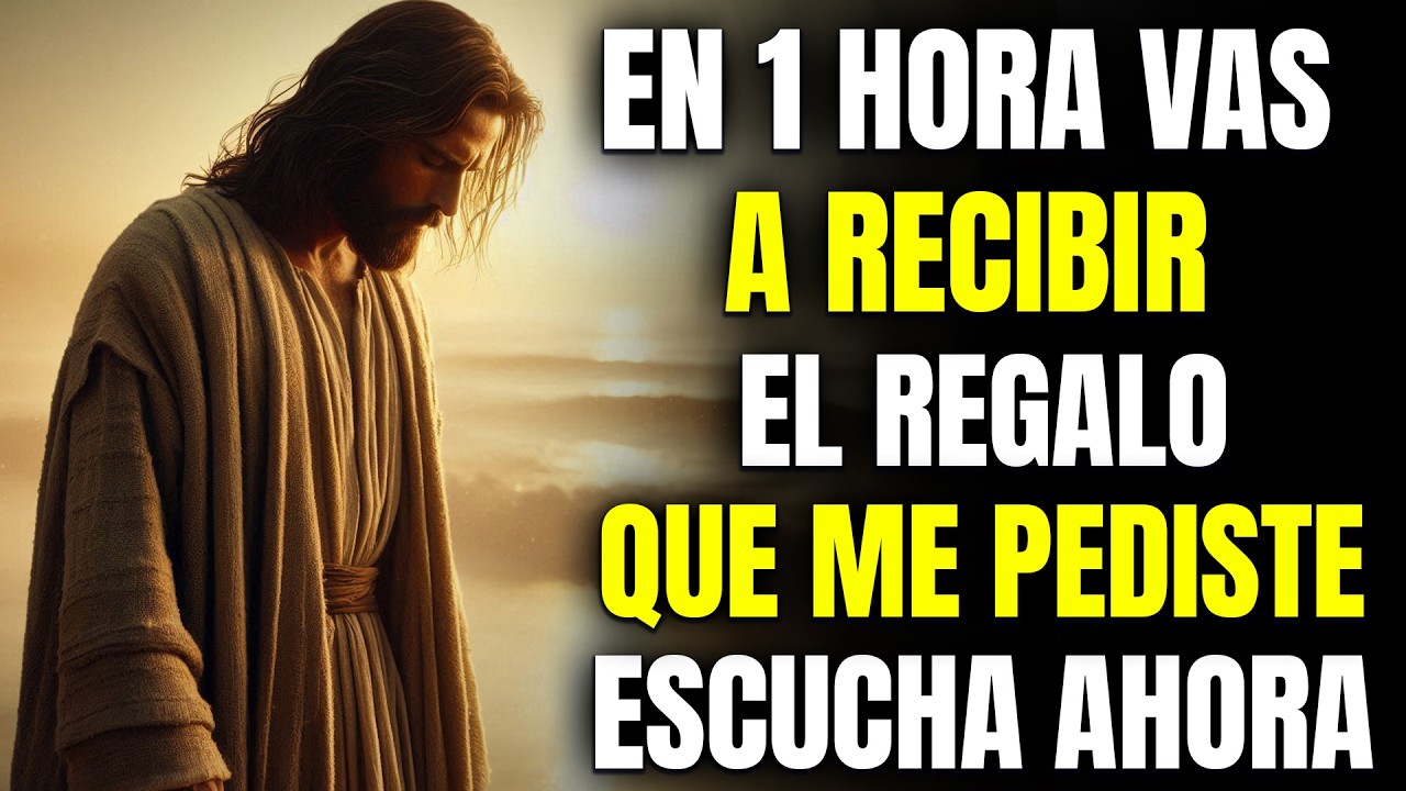 DIOS DICE: LA ESPERA TERMINÓ, HOY RECIBES EL REGALO QUE TE PROMETÍ. ¡ÁBRELO AHORA