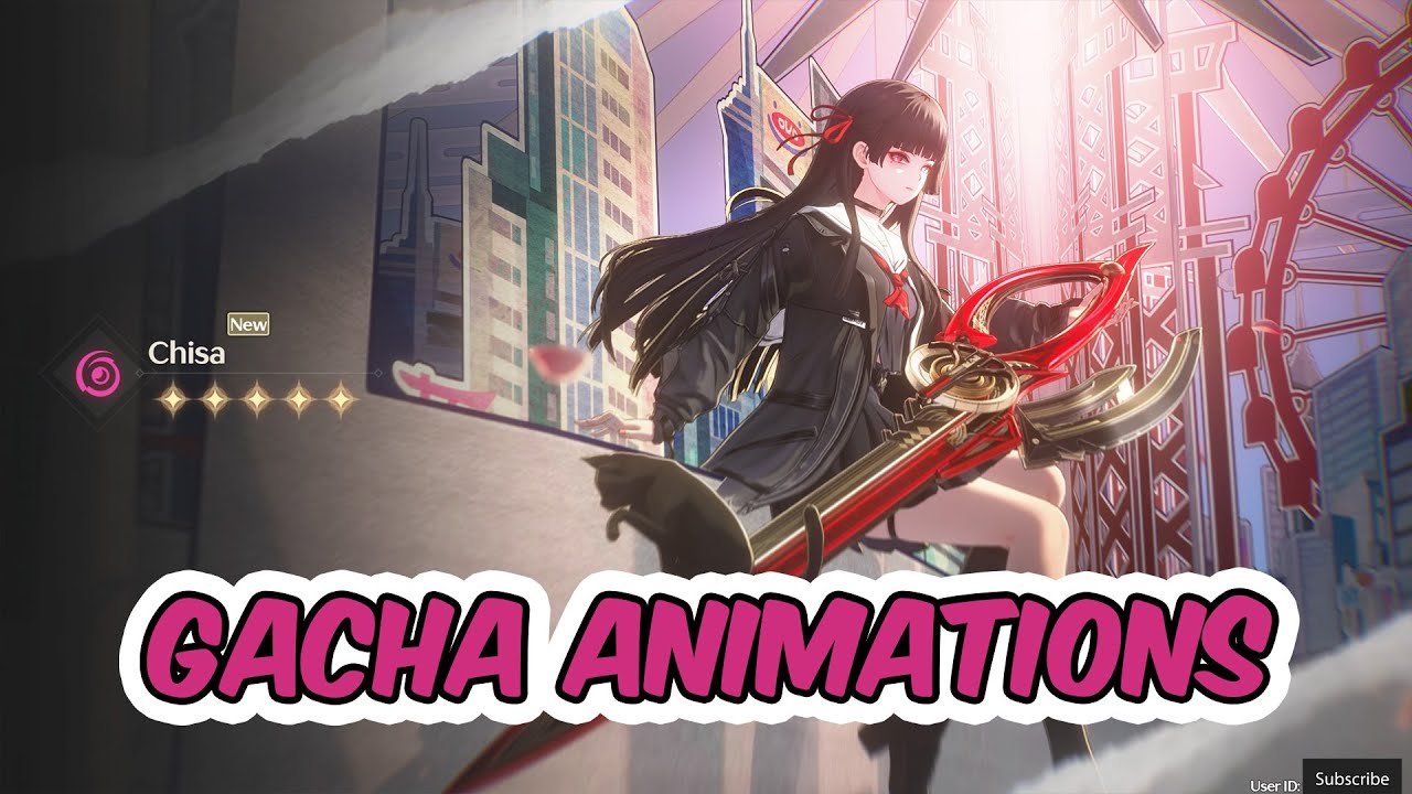 CHISA GACHA ANIMATIONS WITH VOICE! | Wuthering Waves