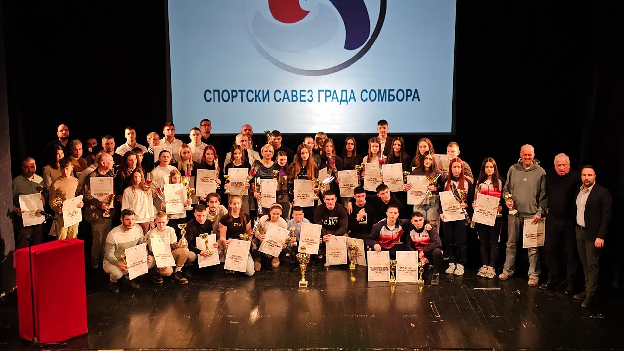Izbor sportiste grada Sombora za 2025. godinu (Sombor, 28.1.2026)