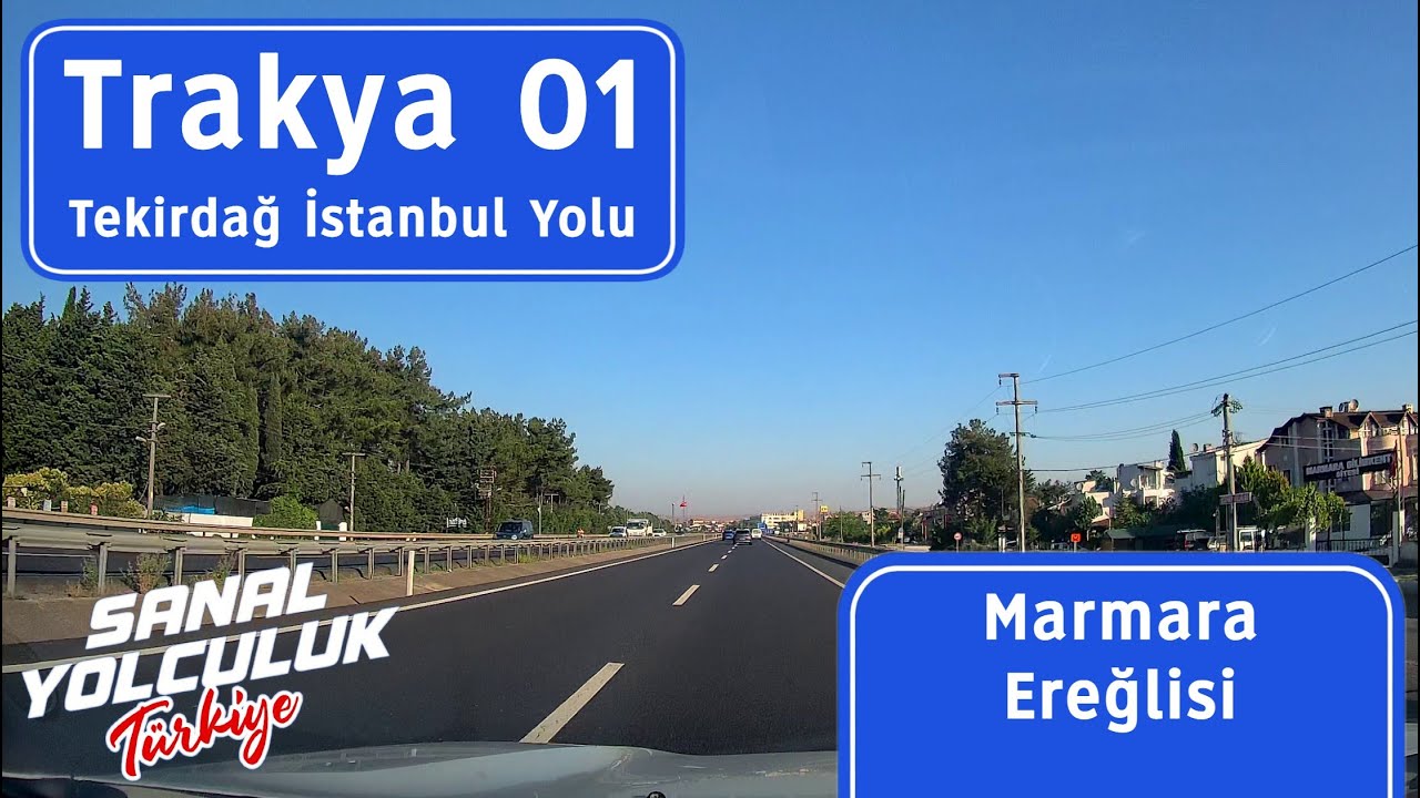 Trakya 01: Marmara Ereğlisi'nden Yeniçiftlik üzerinden Tekirdağ