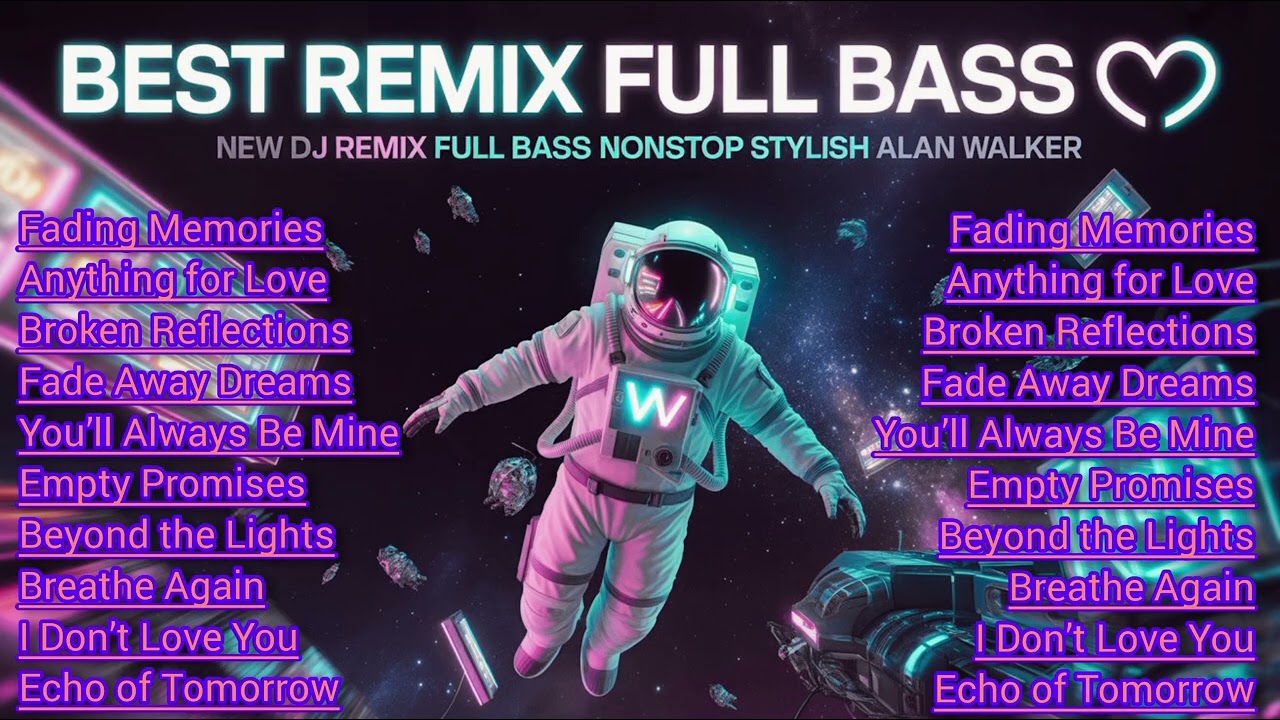 💫 ALAN WALKER 🎧 || BEST  REMIX FULL BASS NONSTOP STYLISH #EDM #remix #chill