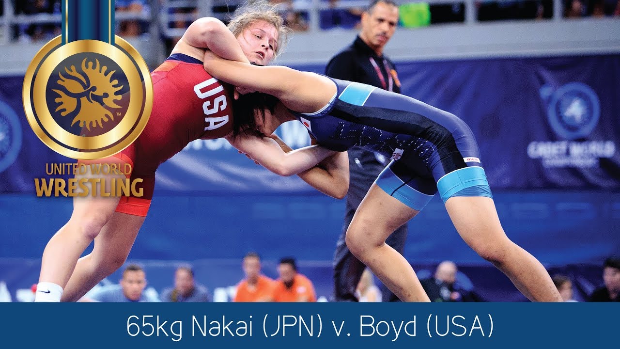 GOLD WW - 65 kg: H. NAKAI (JPN) df. A. BOYD (USA) by VPO1, 1-1