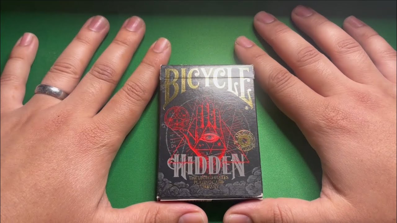 Hidden Playing Cards by Bicycle Review #Freemasonry