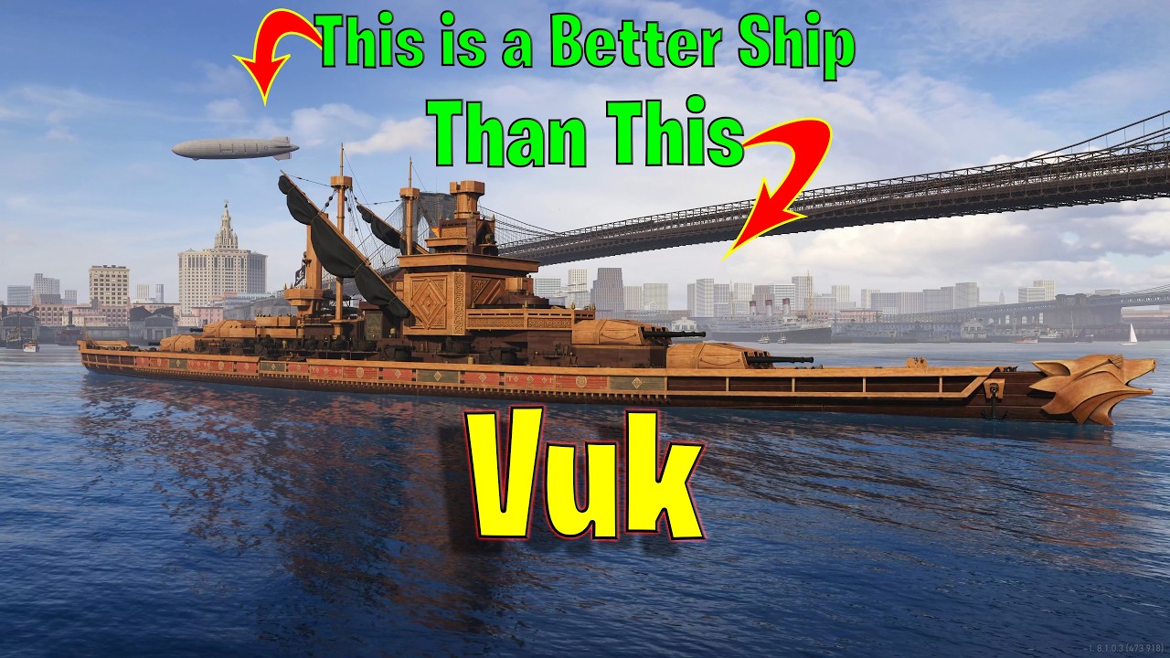Meet The Vuk! Tier 7 Pan European Battleship in World of Warships Legends