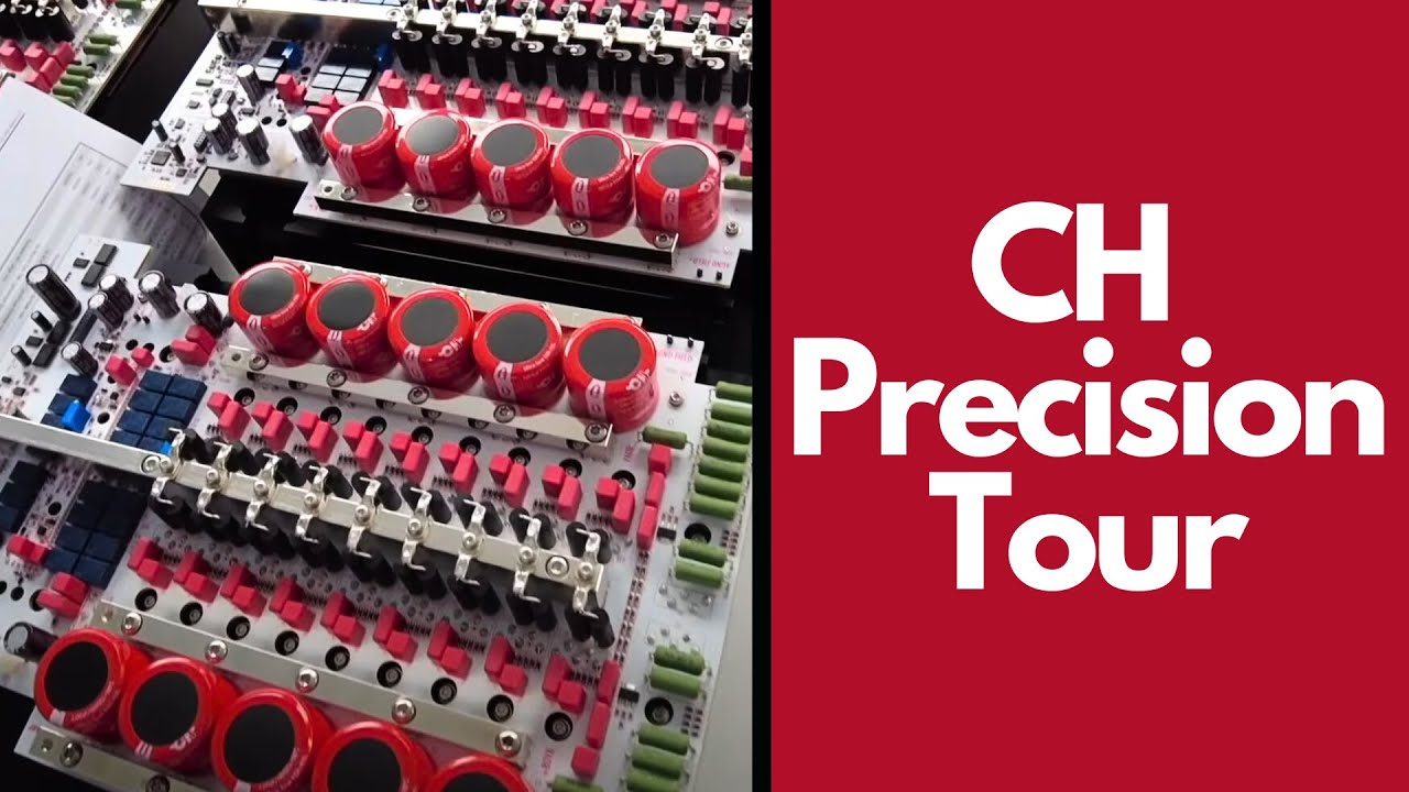 Michael Fremer Tours CH Precision | Factory Tour