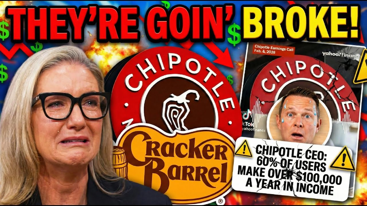Chipotle and Cracker Barrel are GOING BROKE?!
