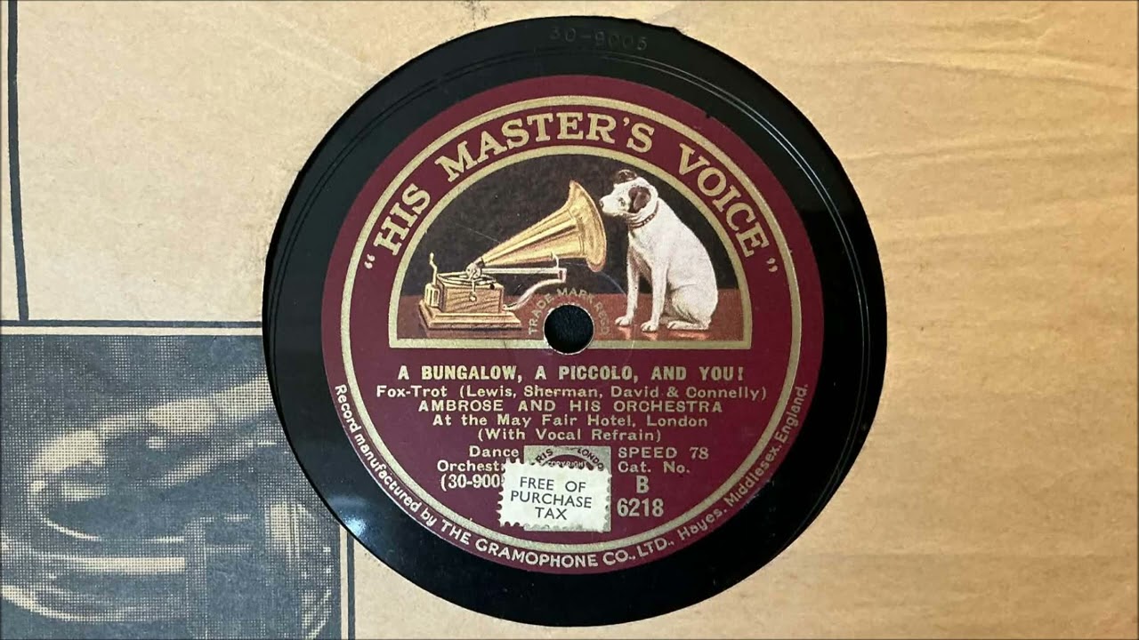 Ambrose and His Orchestra (v. Sam Browne & Elsie Carlisle) - 
