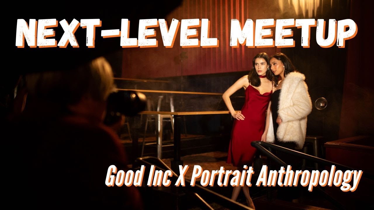Creating in a Historic Theater | Good Inc x Portrait Anthropology
