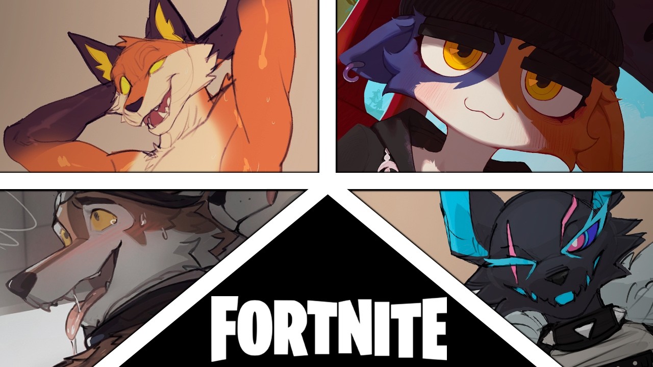 Как Fortnite завлекает фурри скинами